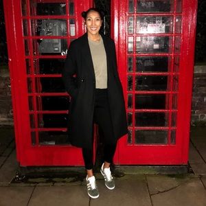 Black coat! Worn once!